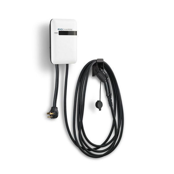 Evocharge EVSE, Single Port Wall, 25 ft EVC3AA0B2E1A1